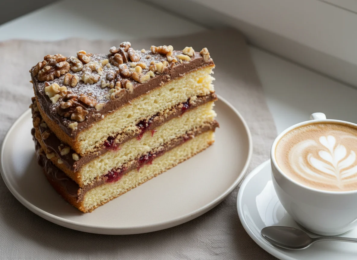 Cake with Coffee photo