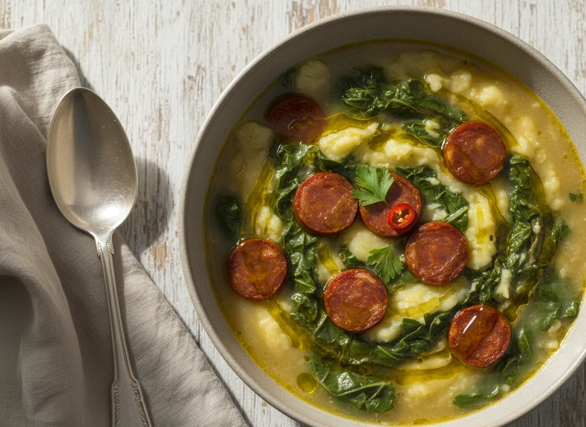 Caldo Verde (Portuguese Green Soup) photo