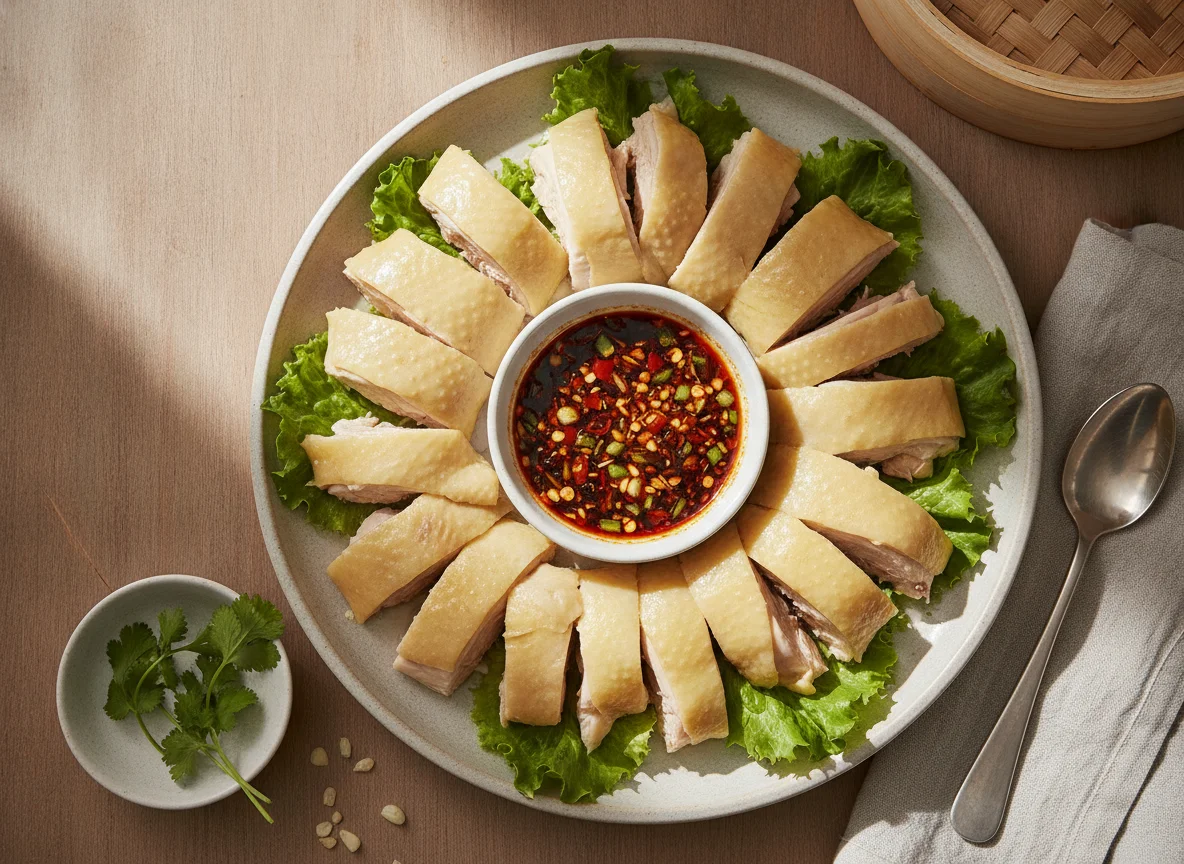 Cantonese Poached Chicken photo