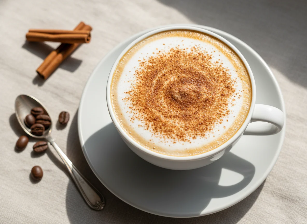 Cappuccino with Cinnamon photo