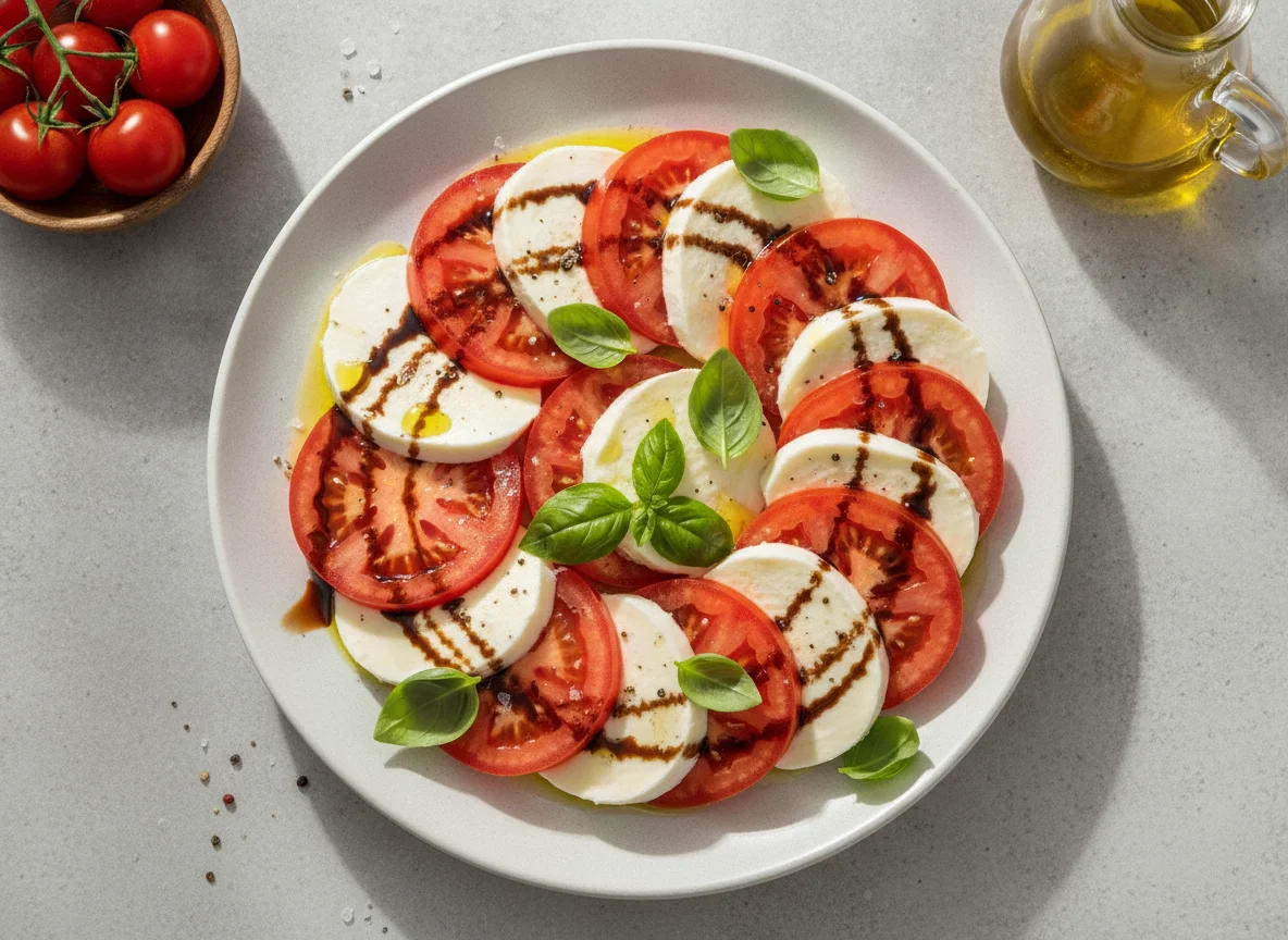 Caprese Salad with Balsamic Dressing photo