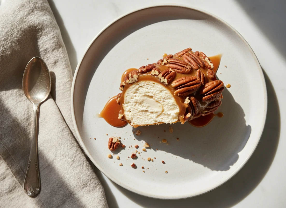 Caramel Pecan Log photo