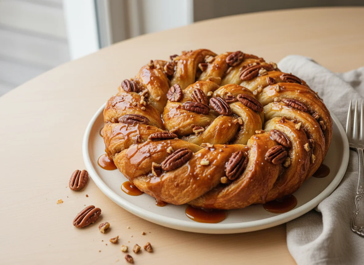 Caramel Pecan Pastry photo