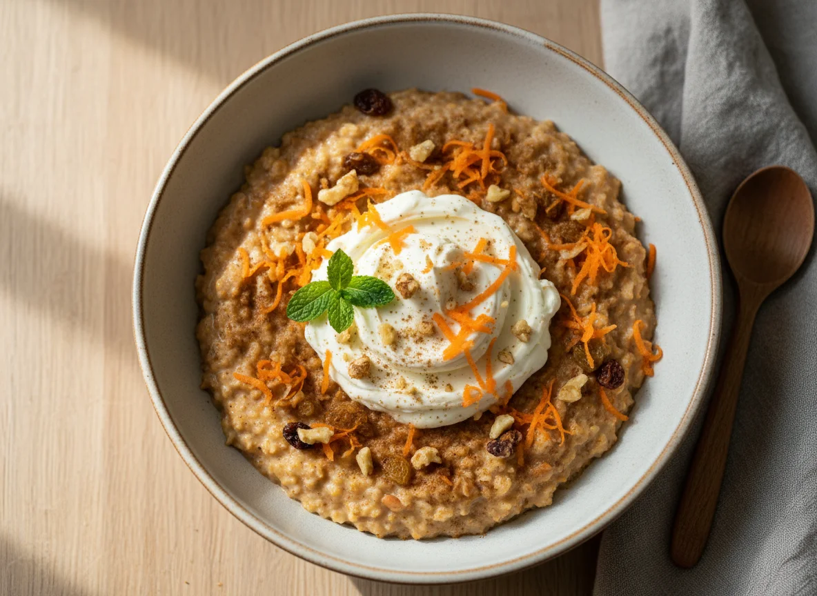 Carrot Cake Porridge photo