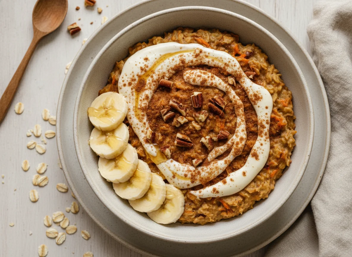 Carrot Cake Protein Oats photo