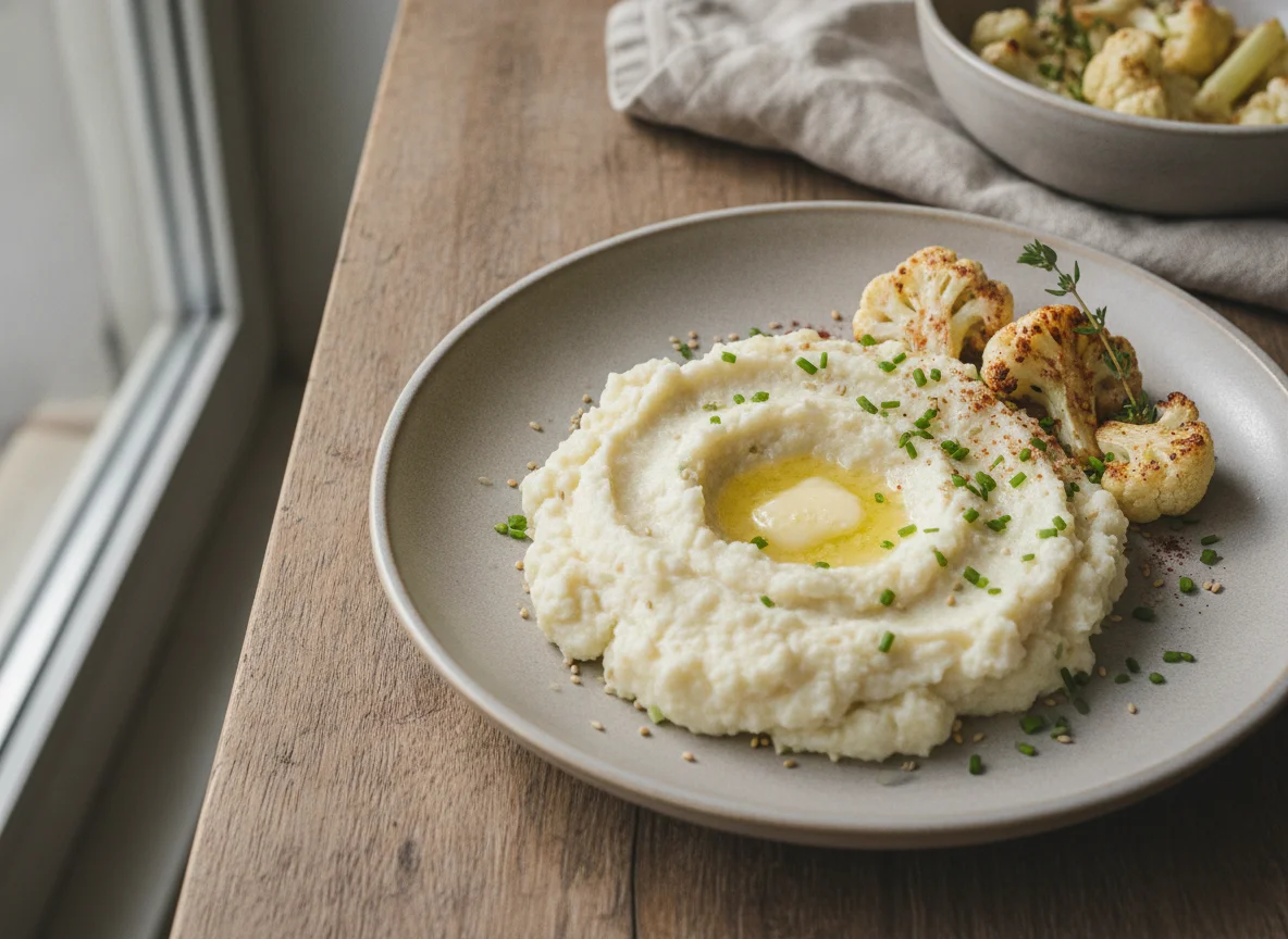 Cauliflower fufu photo