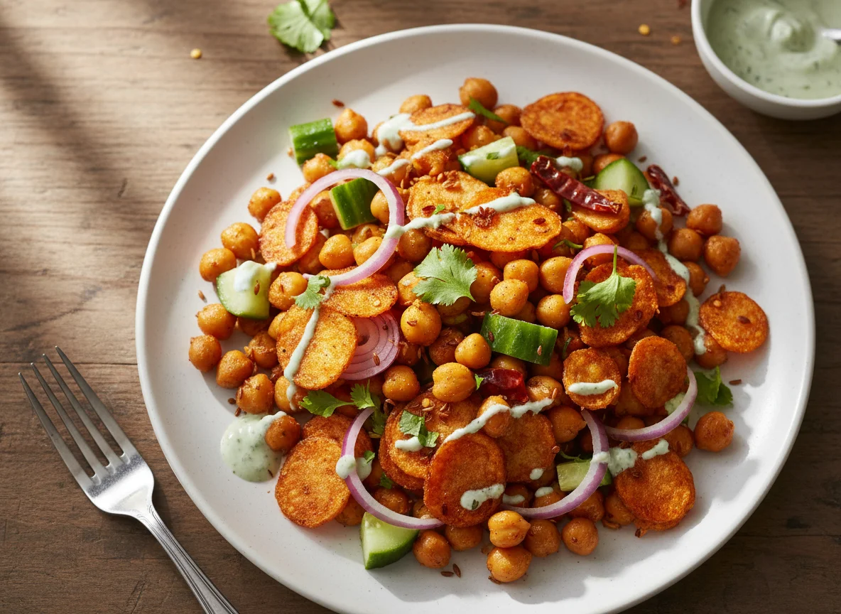 Chana Chaat with Chips photo