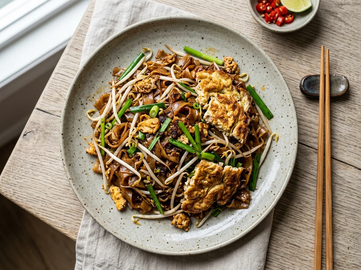 Char Kway Teow with Omelet photo