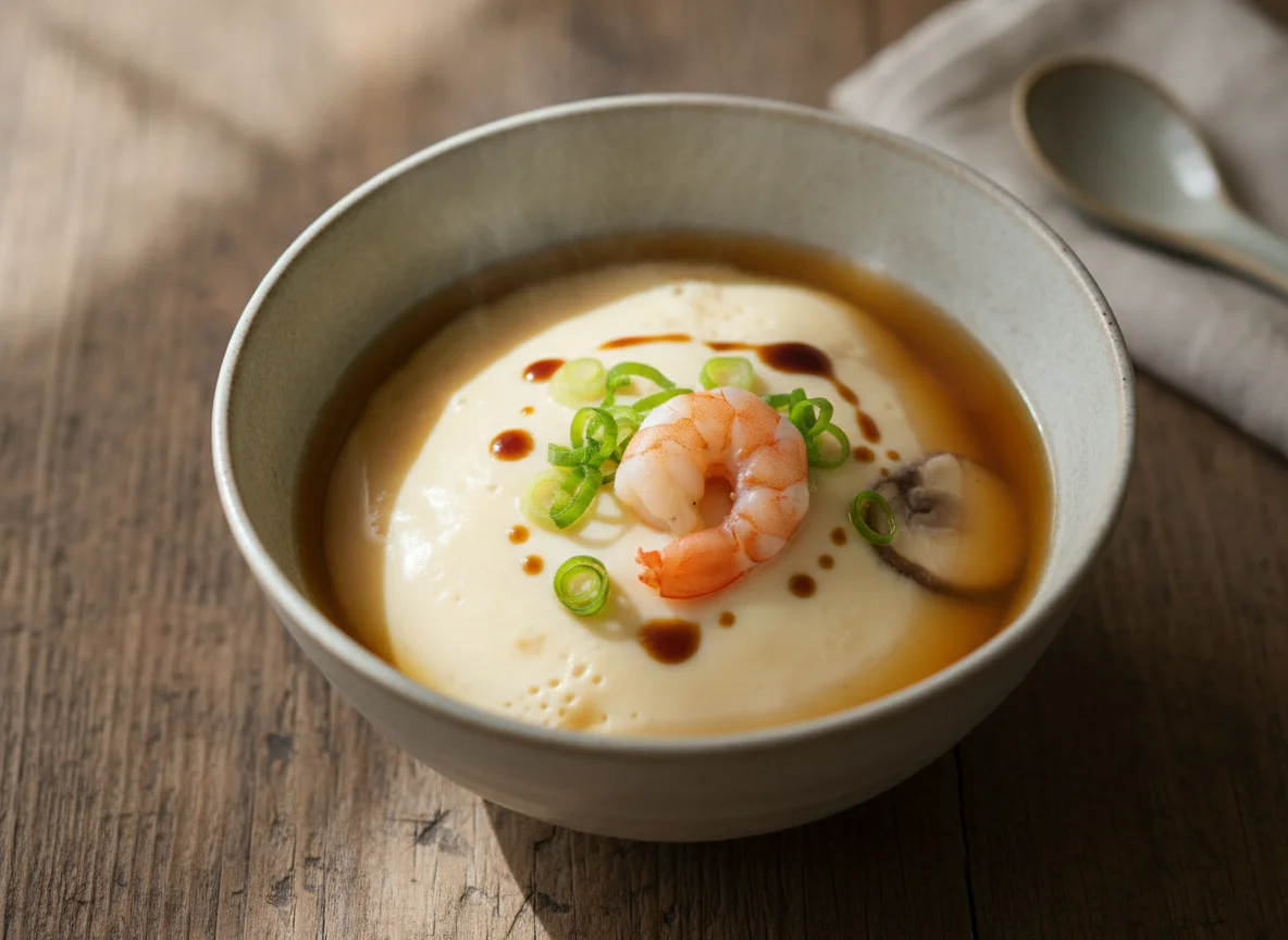 Chawanmushi (Steamed Egg Custard) photo