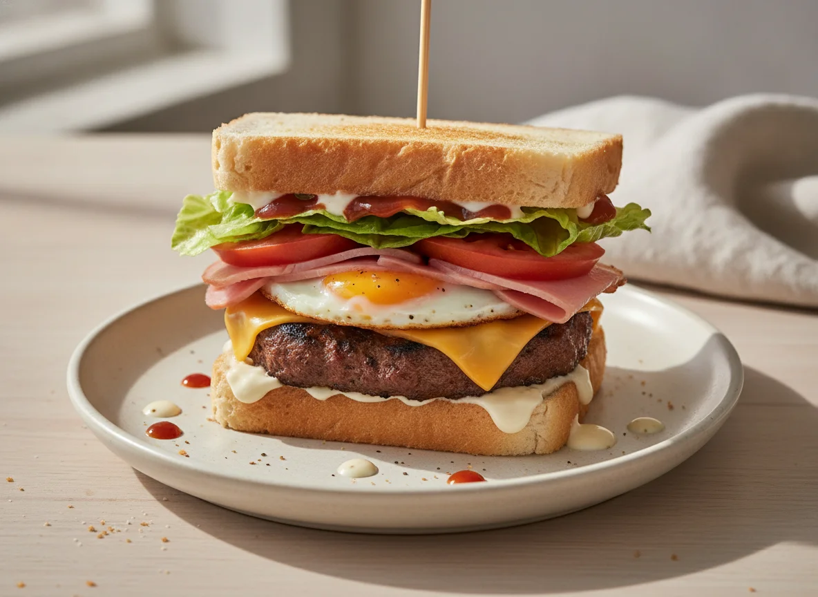 Checkers Dagwood Sandwich photo