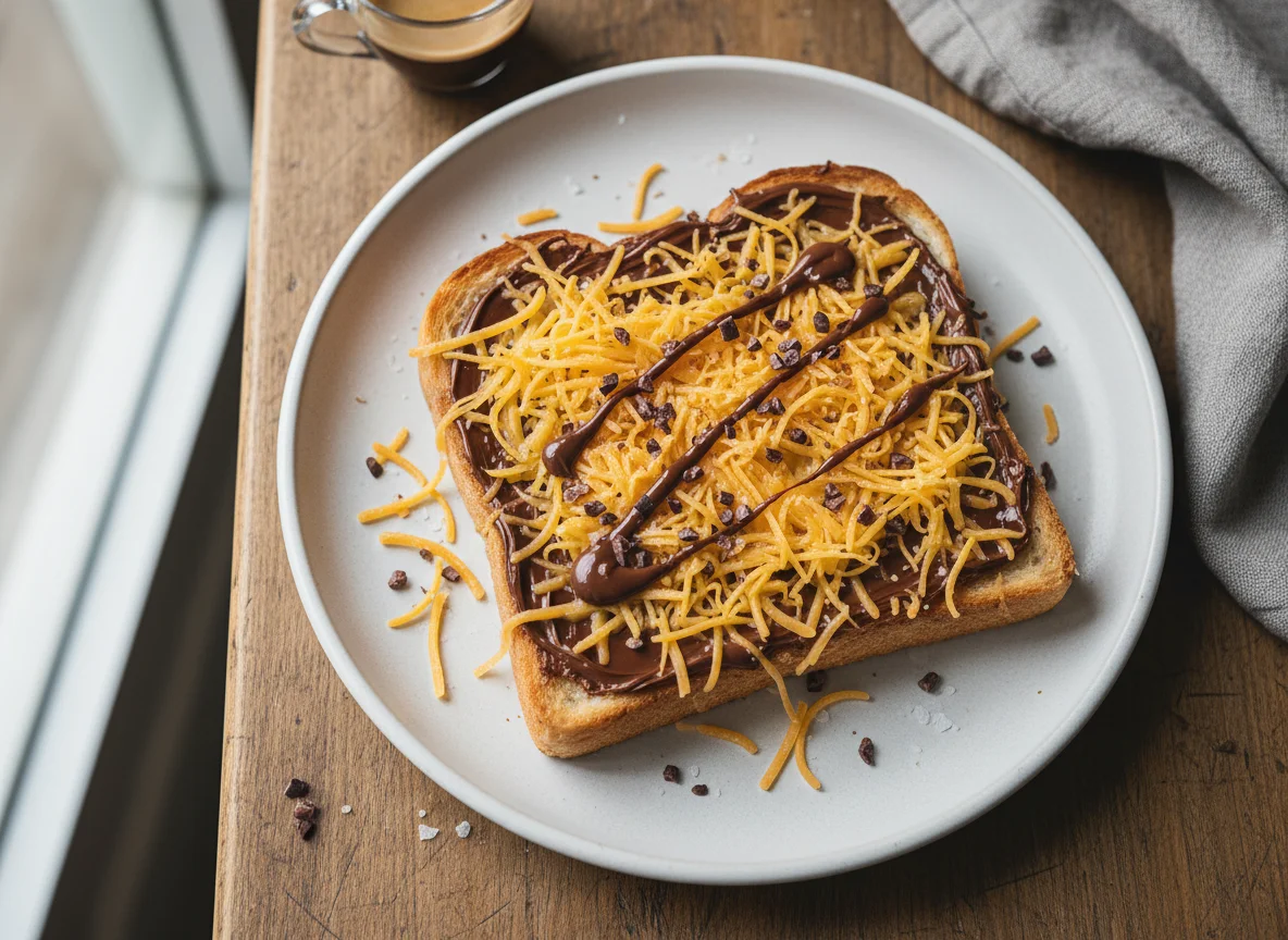 Cheese and Chocolate Toast photo