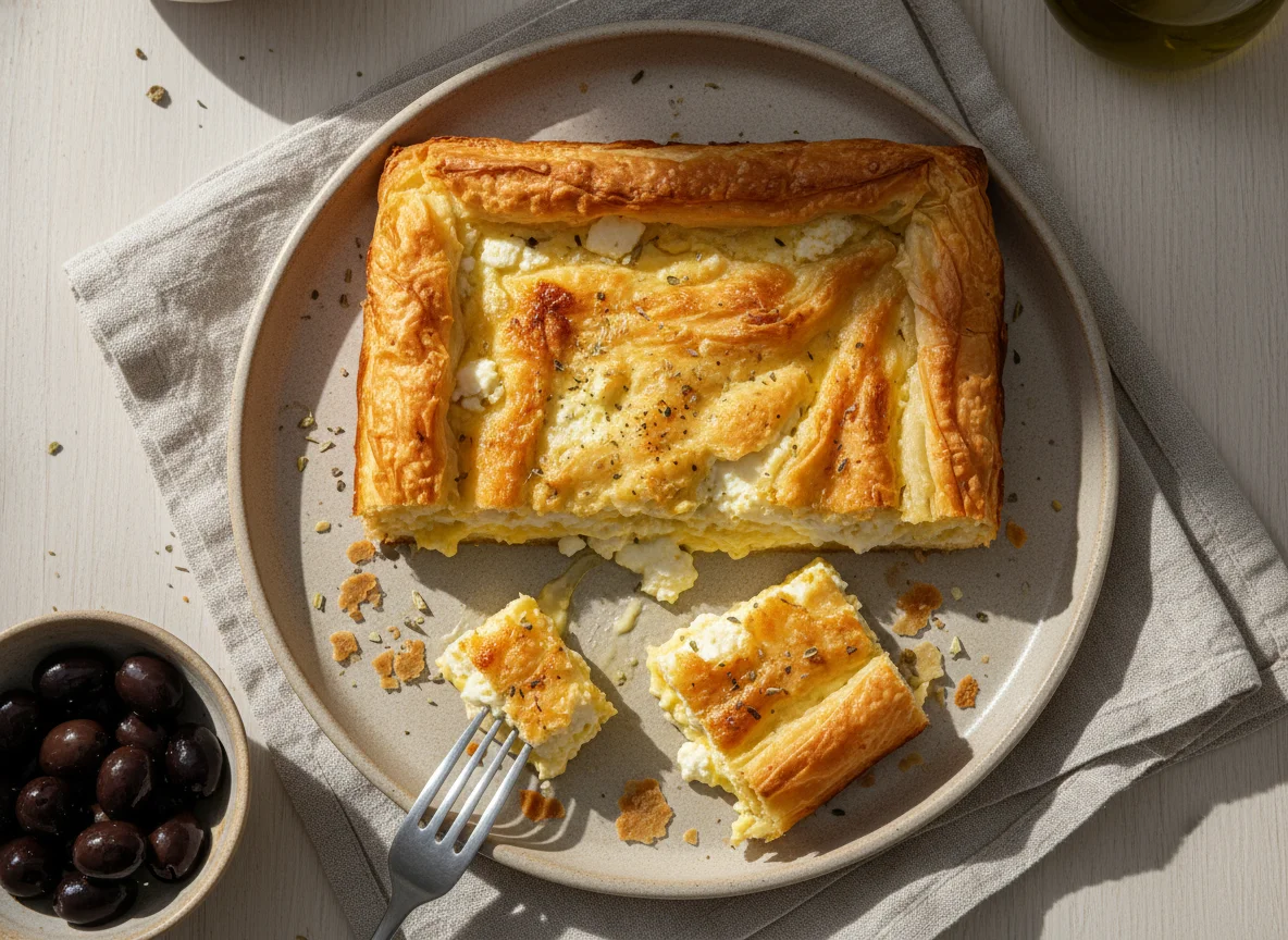 Cheese and Filo Pastry Bake photo