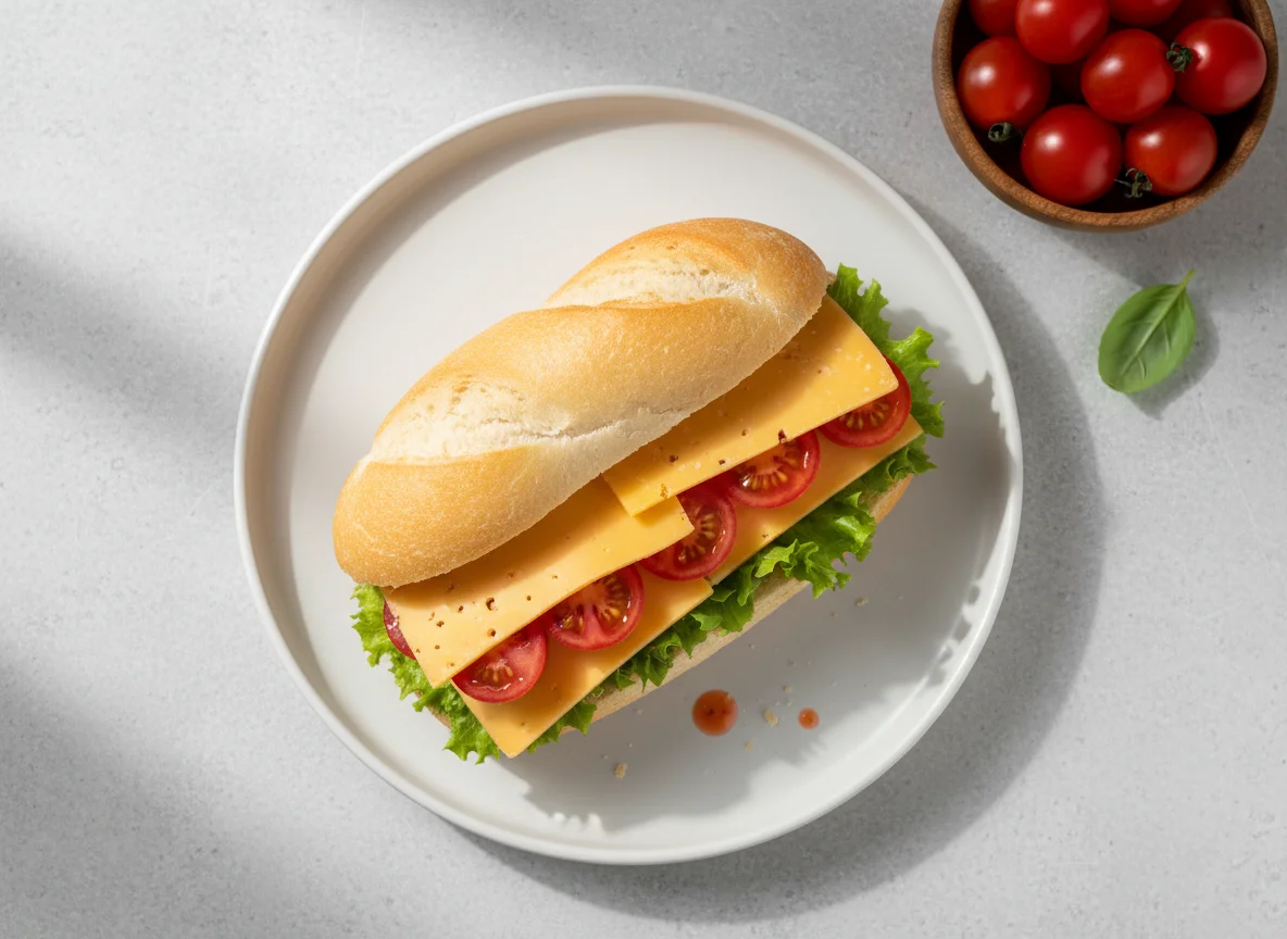 Cheese and Tomato Roll photo