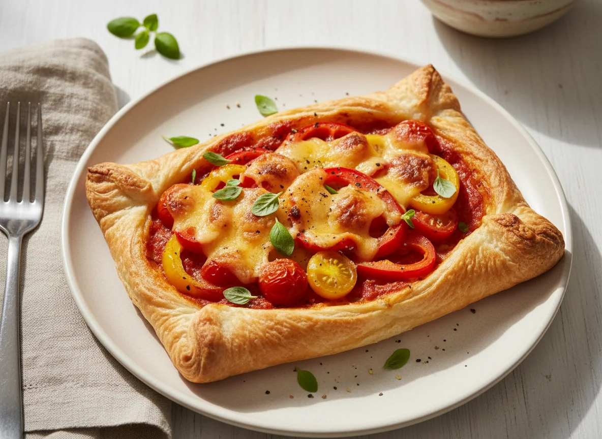Cheese and Vegetable Pastry photo