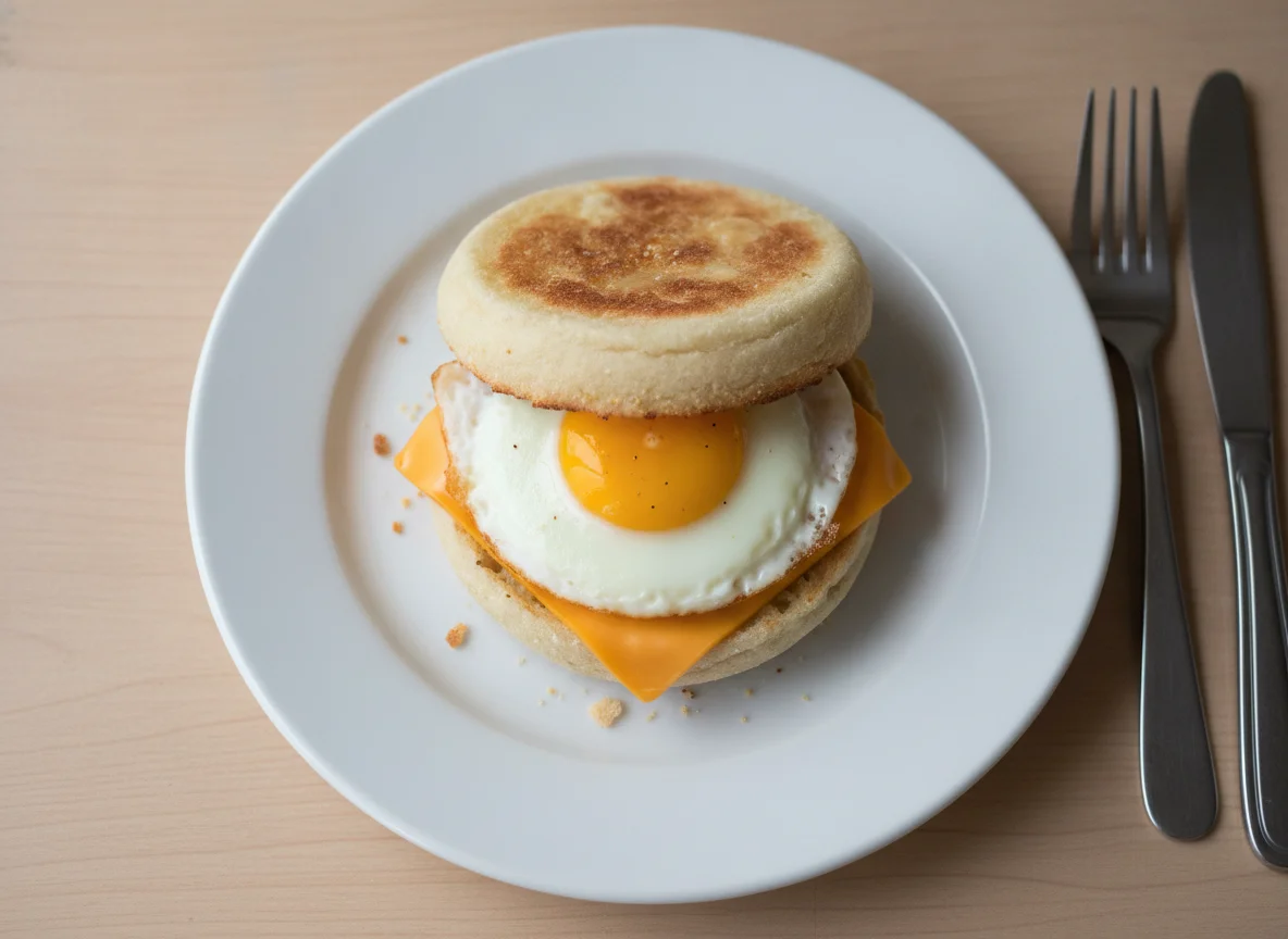 Cheese & Egger English Muffin photo