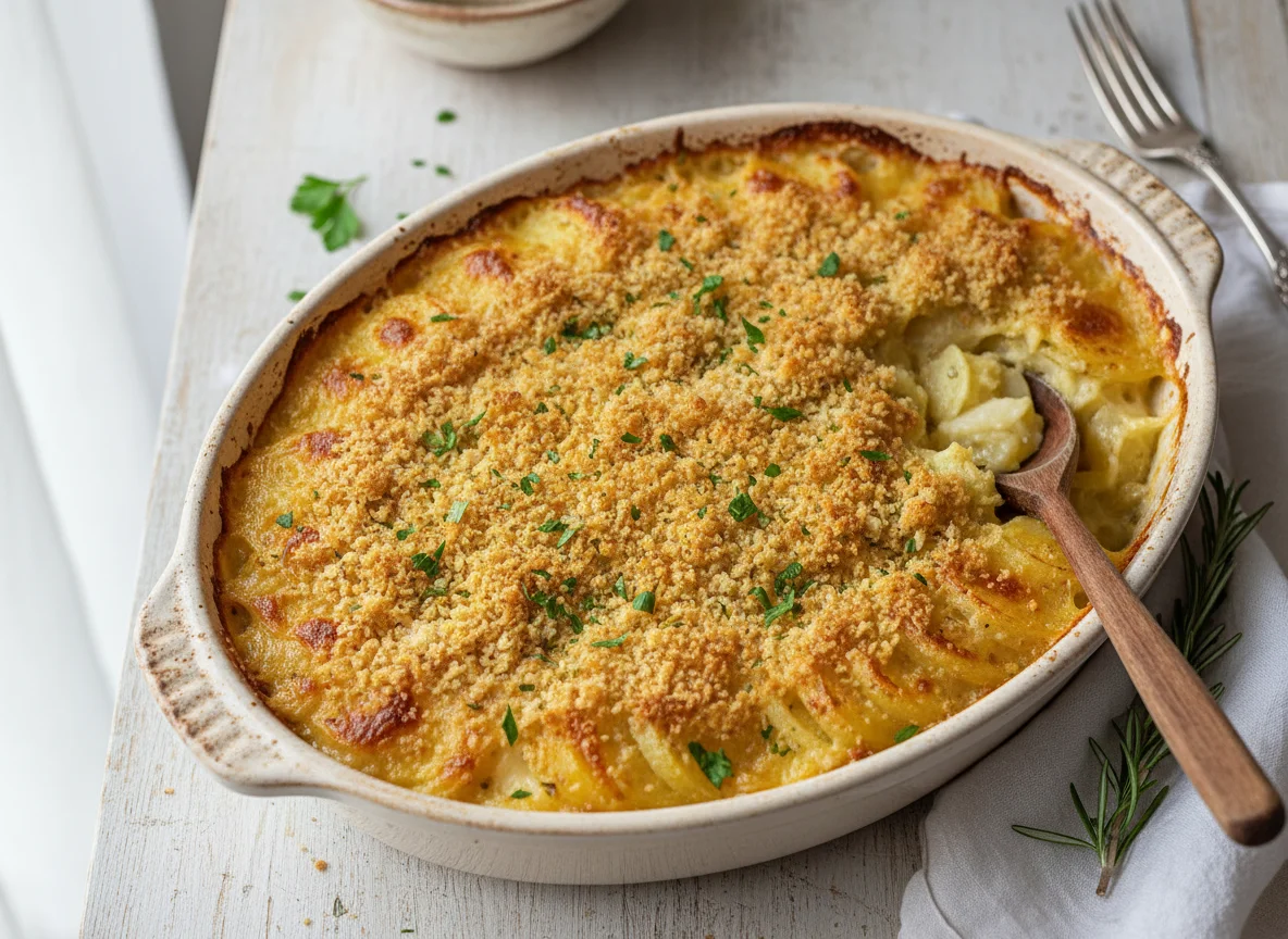 Cheesy Baked Gratin photo