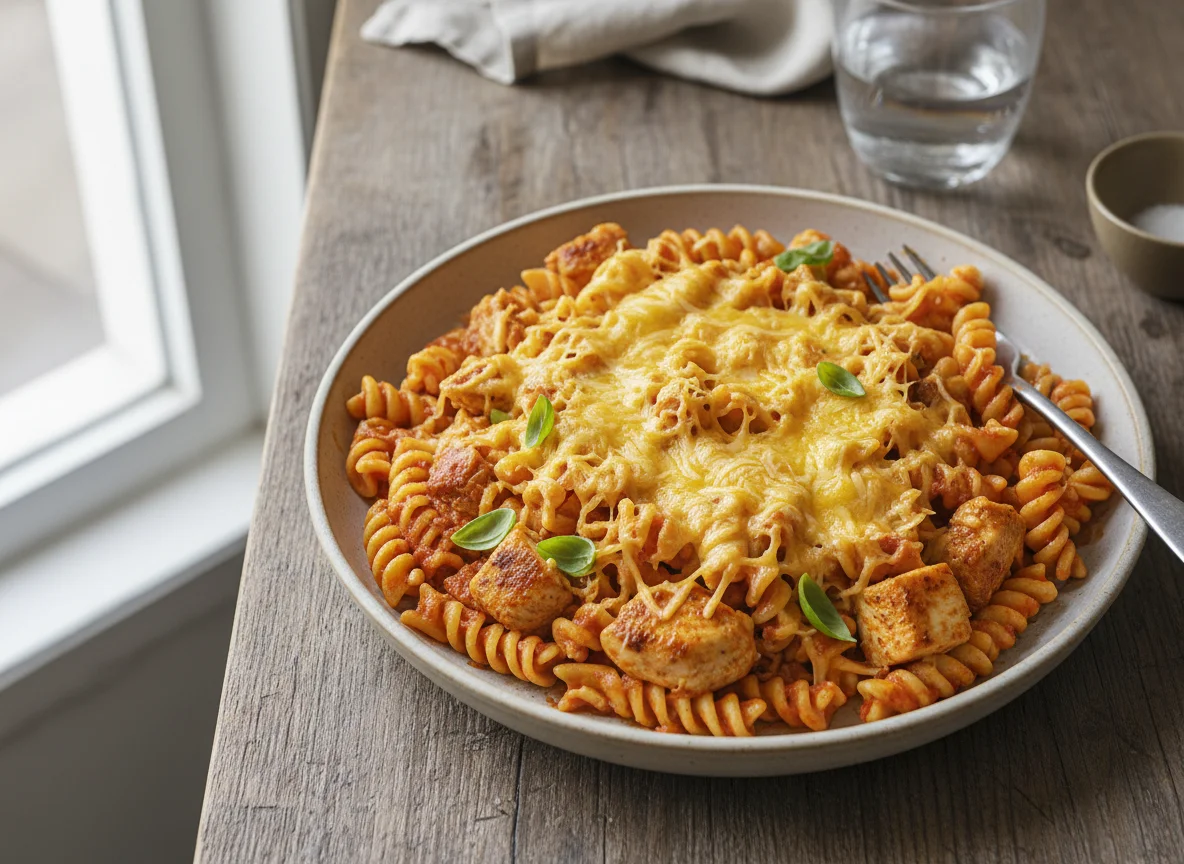 Cheesy Chicken Pasta photo