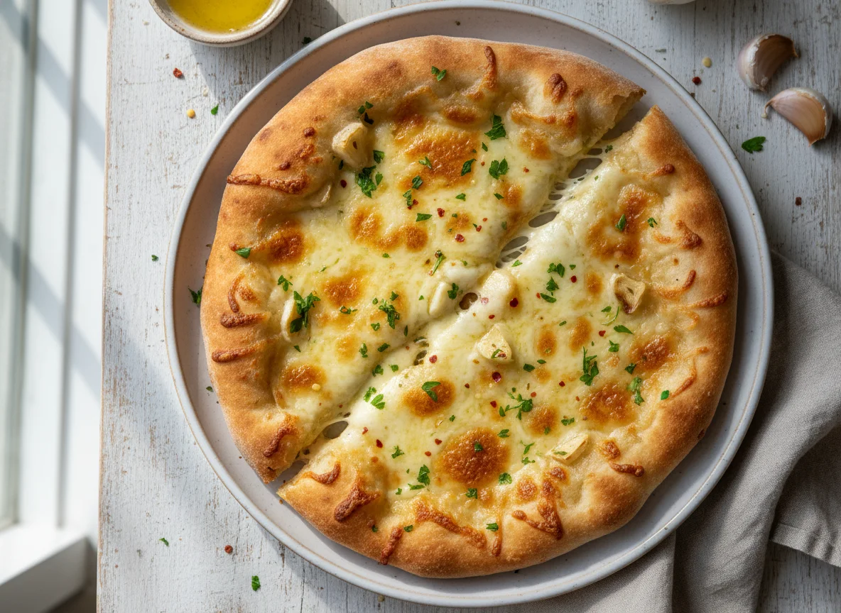 Cheesy Garlic Flatbread photo