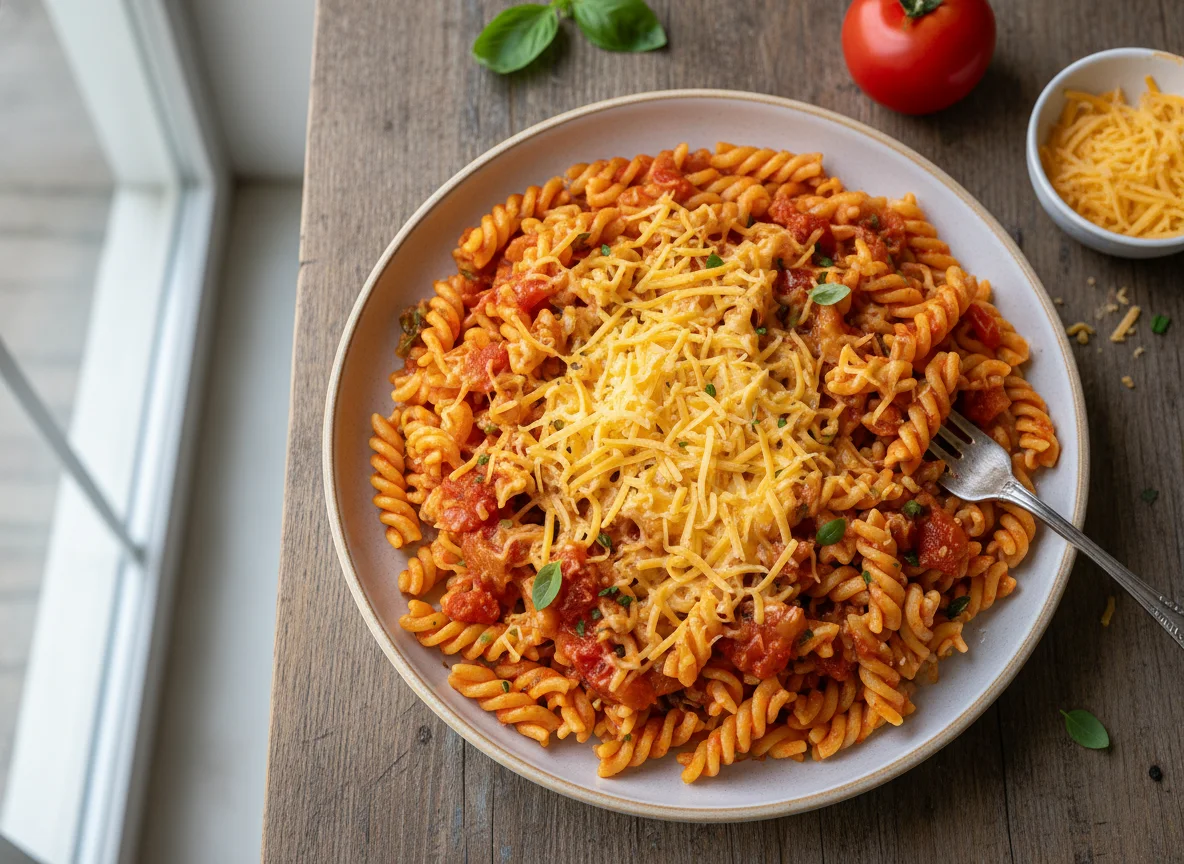 Cheesy Tomato Pasta photo