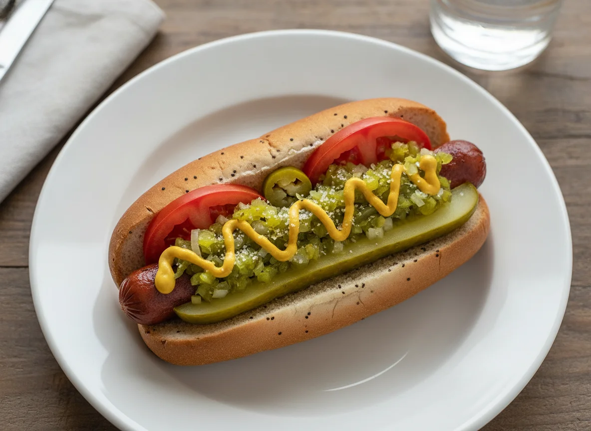 Chicago Style Hot Dog photo