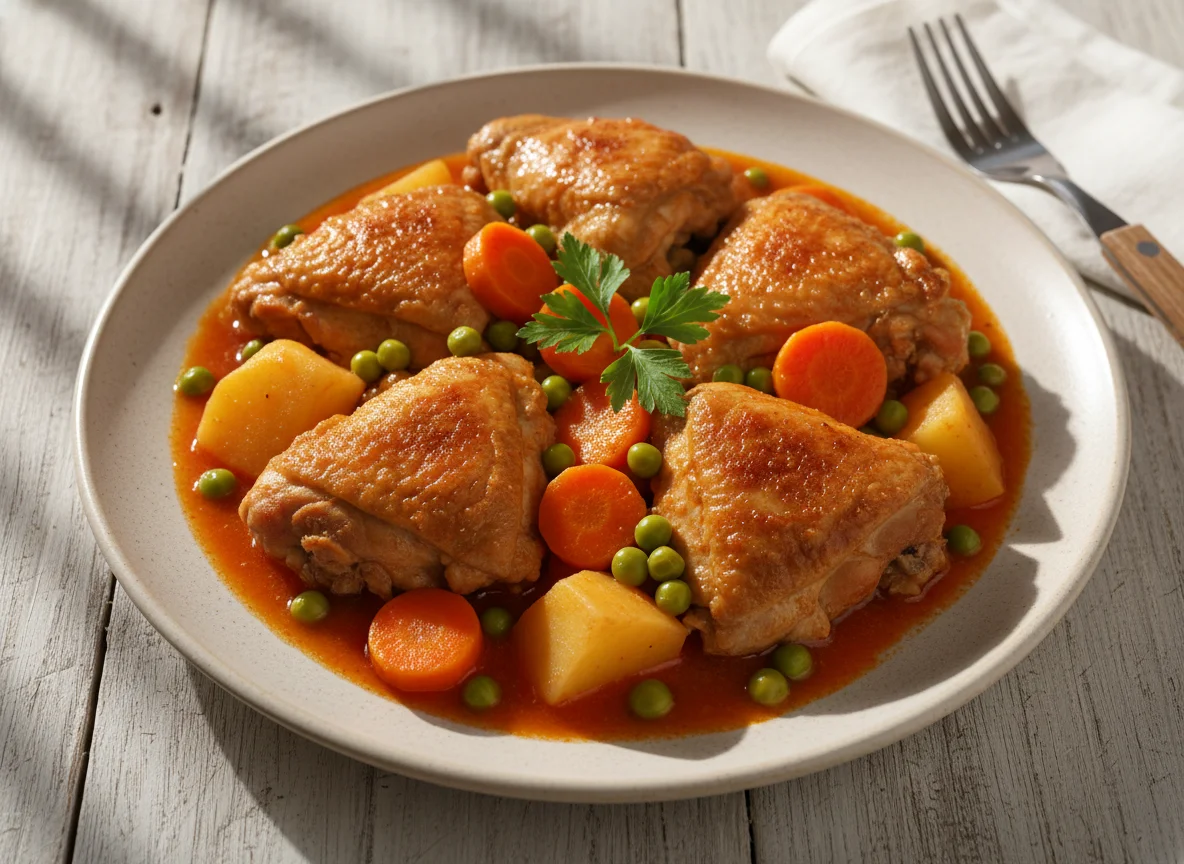 Chicken Afritada photo