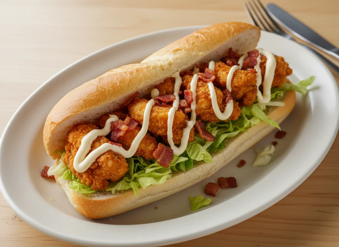 Chicken and Bacon Sub Roll photo