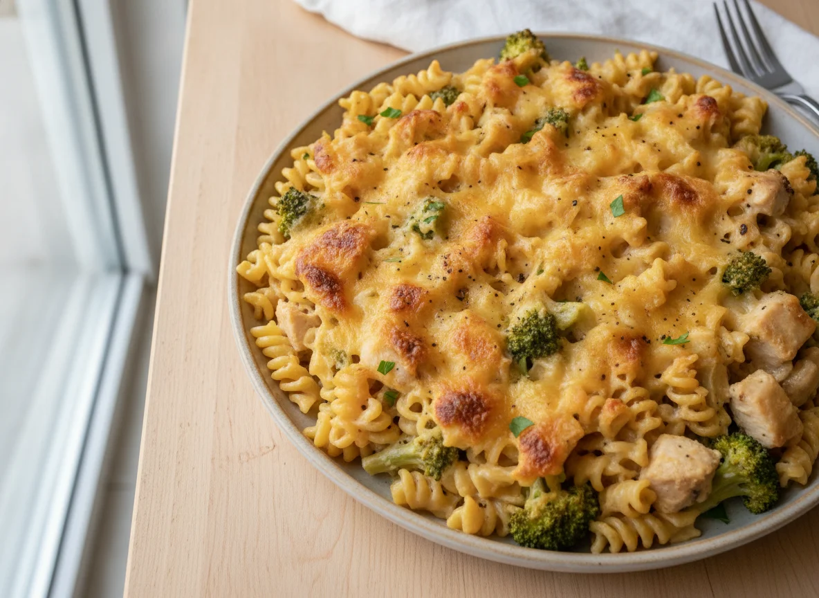 Chicken and Broccoli Pasta Bake photo