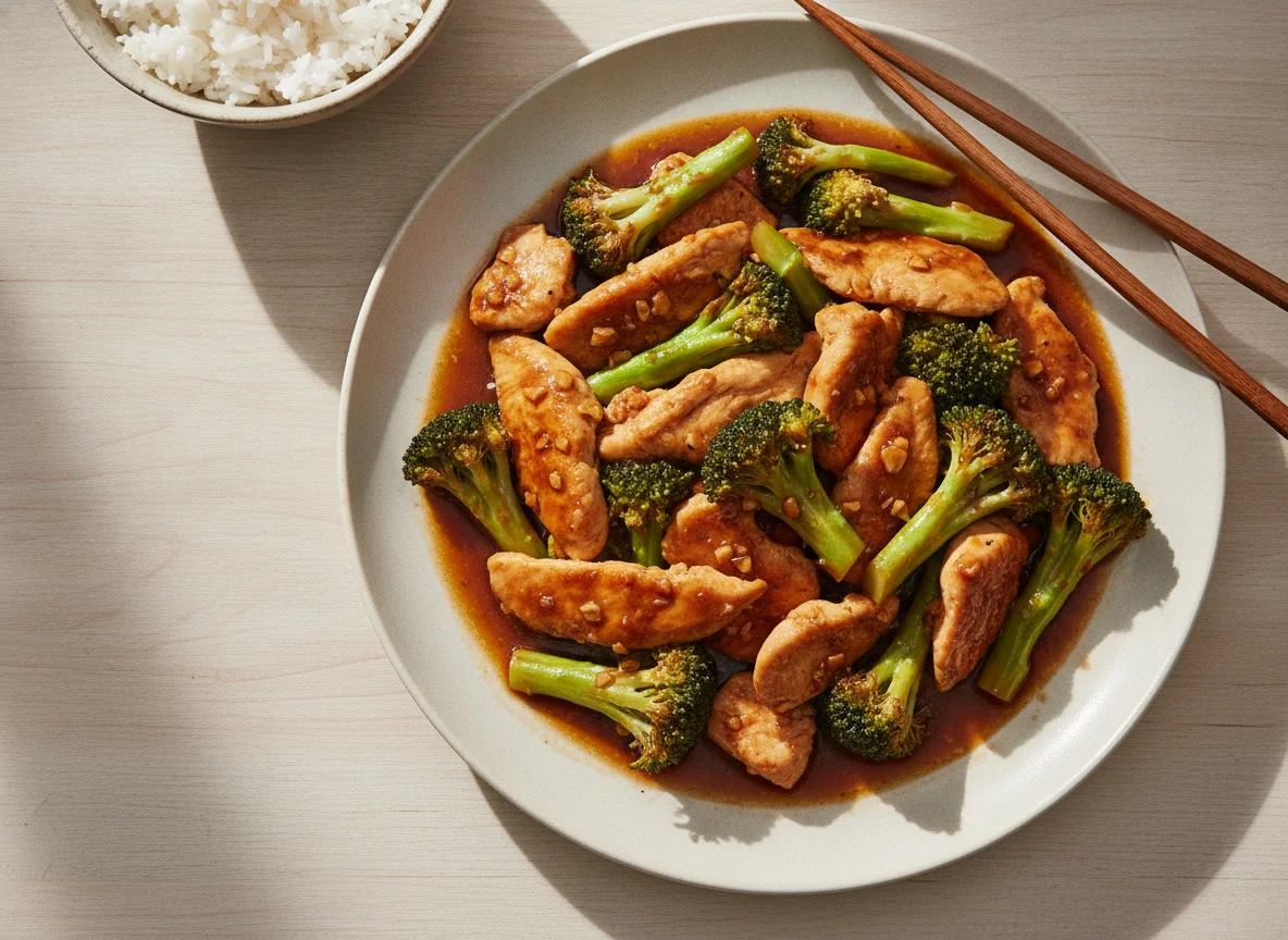 Chicken and Broccoli Stir-fry photo