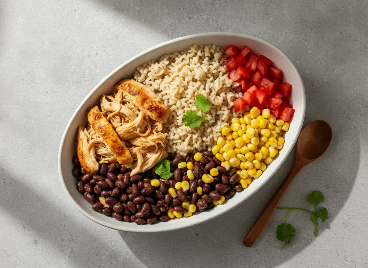 Chicken and Brown Rice Bowl photo