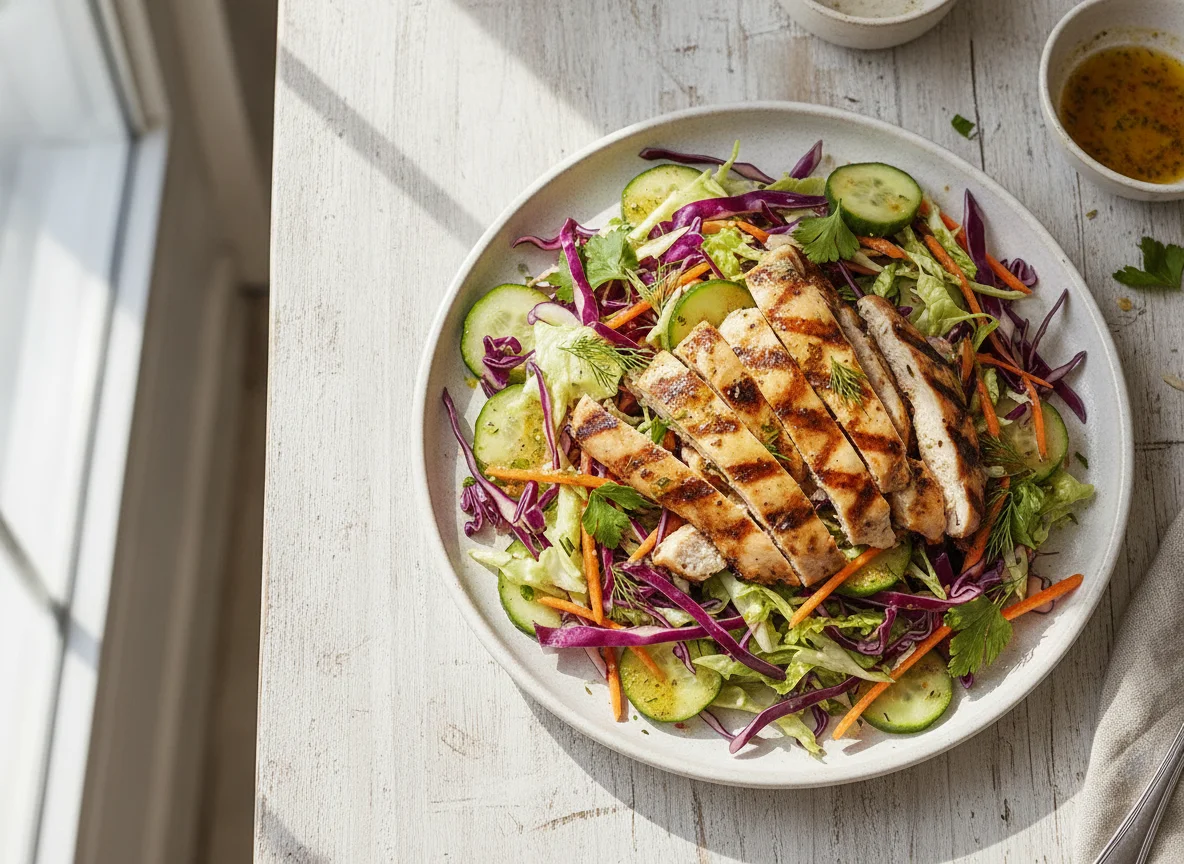 Chicken and Cabbage Salad photo