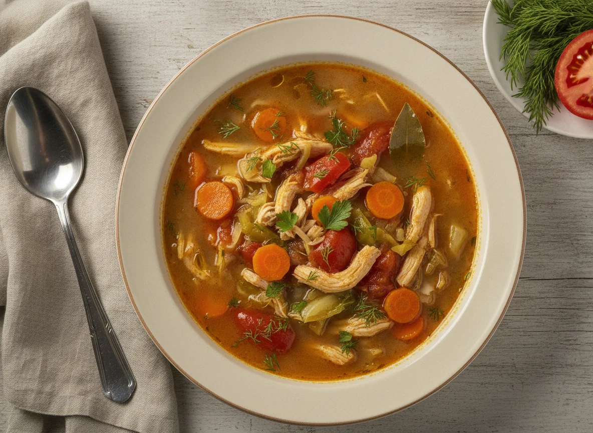 Chicken and Cabbage Soup photo