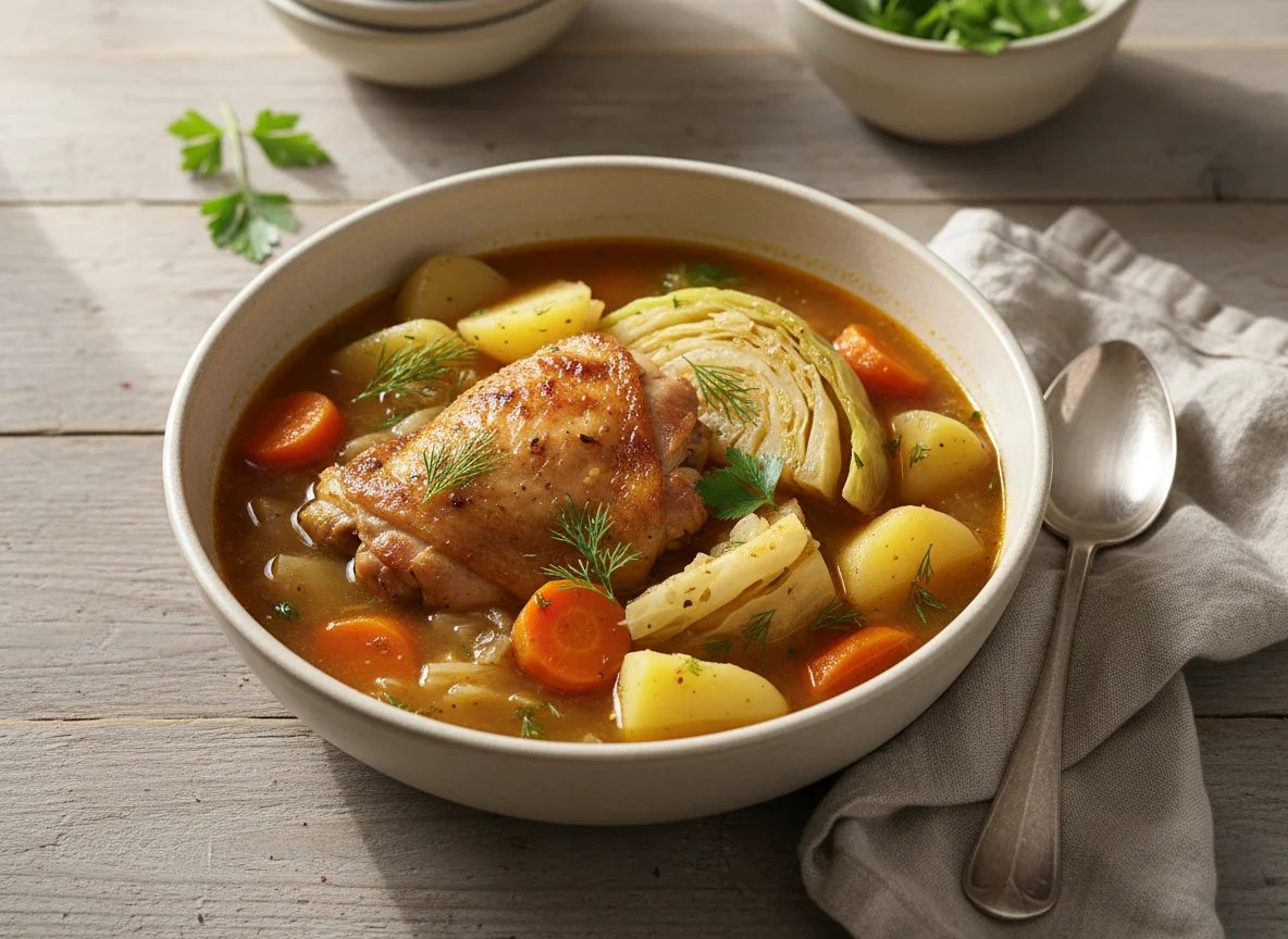 Chicken and Cabbage Stew photo