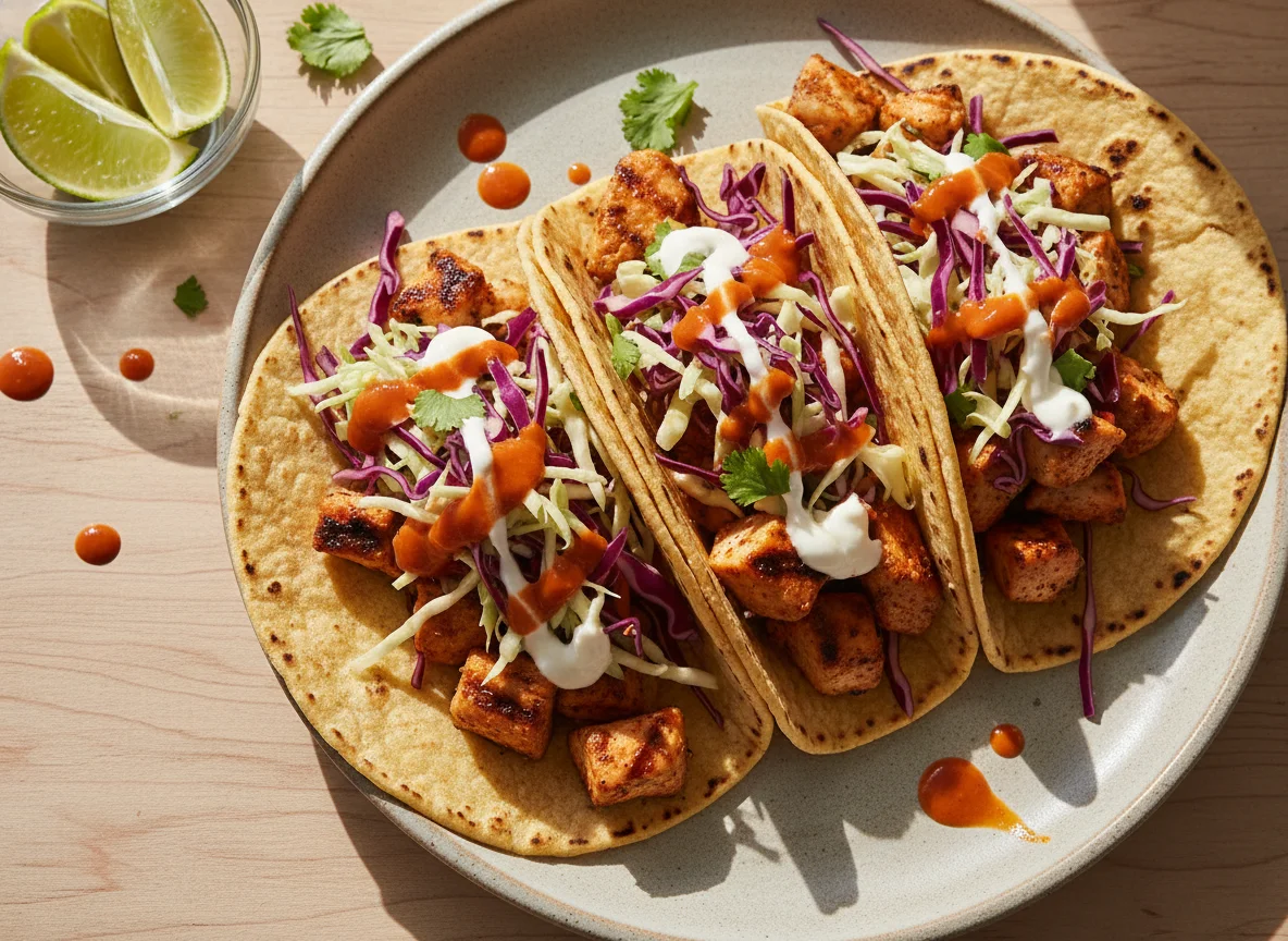 Chicken and Cabbage Taco photo