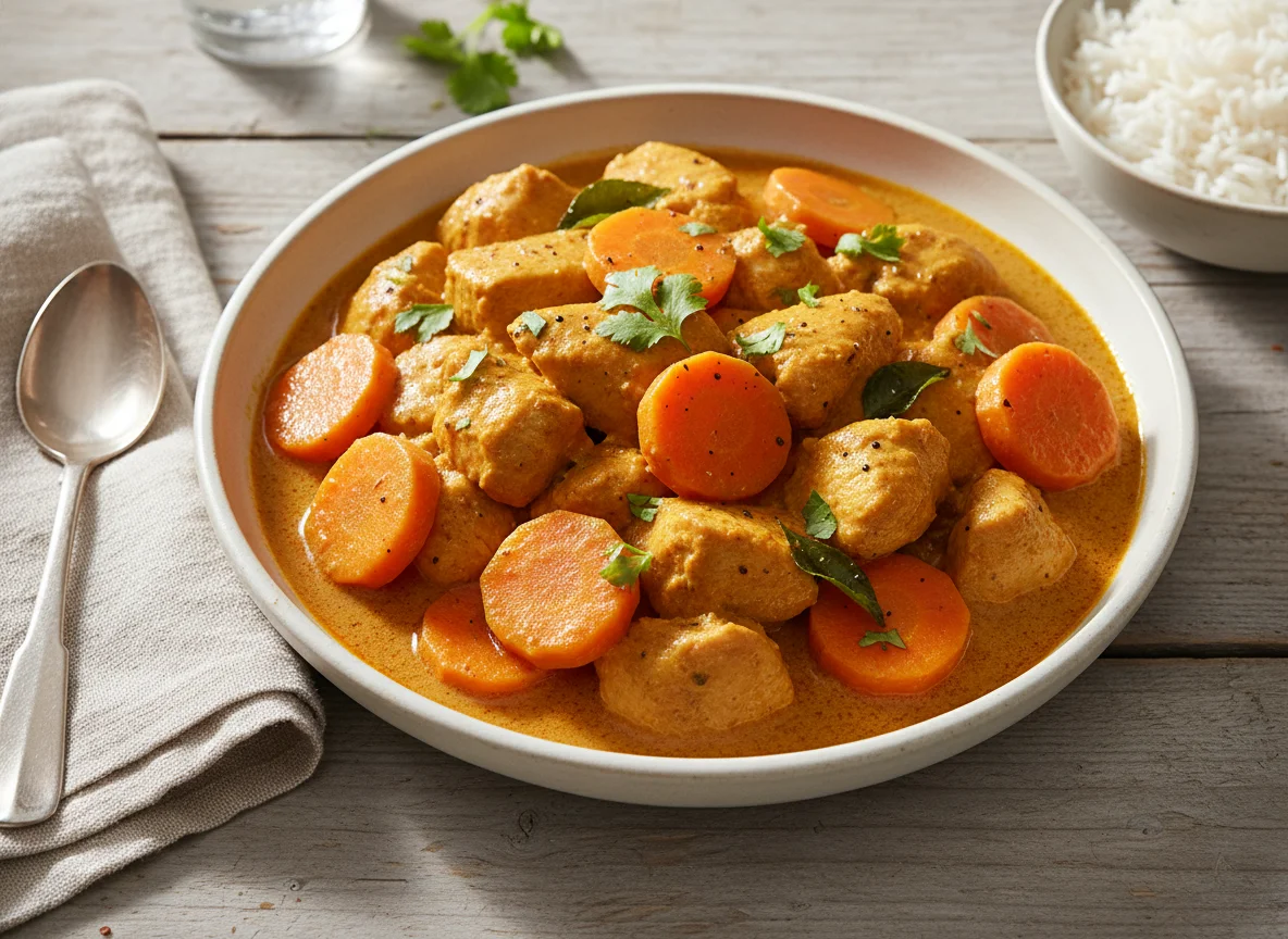 Chicken and Carrot Curry photo