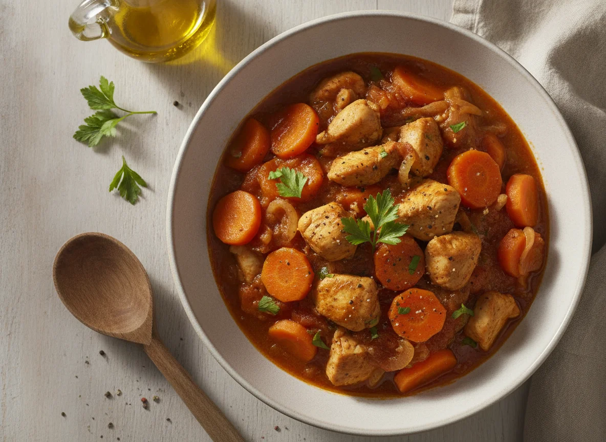 Chicken and Carrot Stew photo