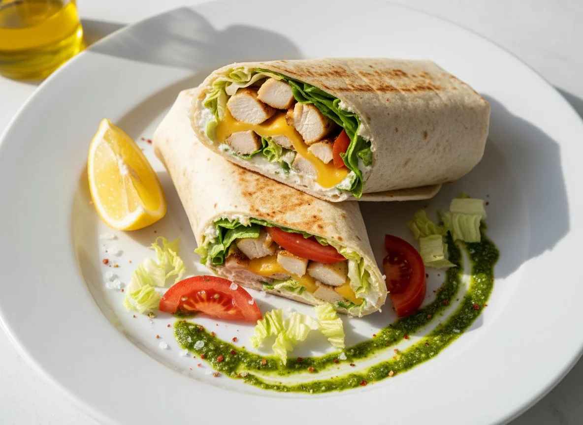 Chicken and Cheese Wrap photo