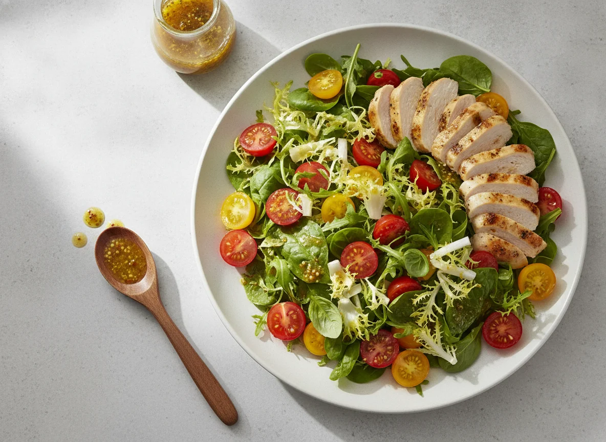 Chicken and Cherry Tomato Salad photo