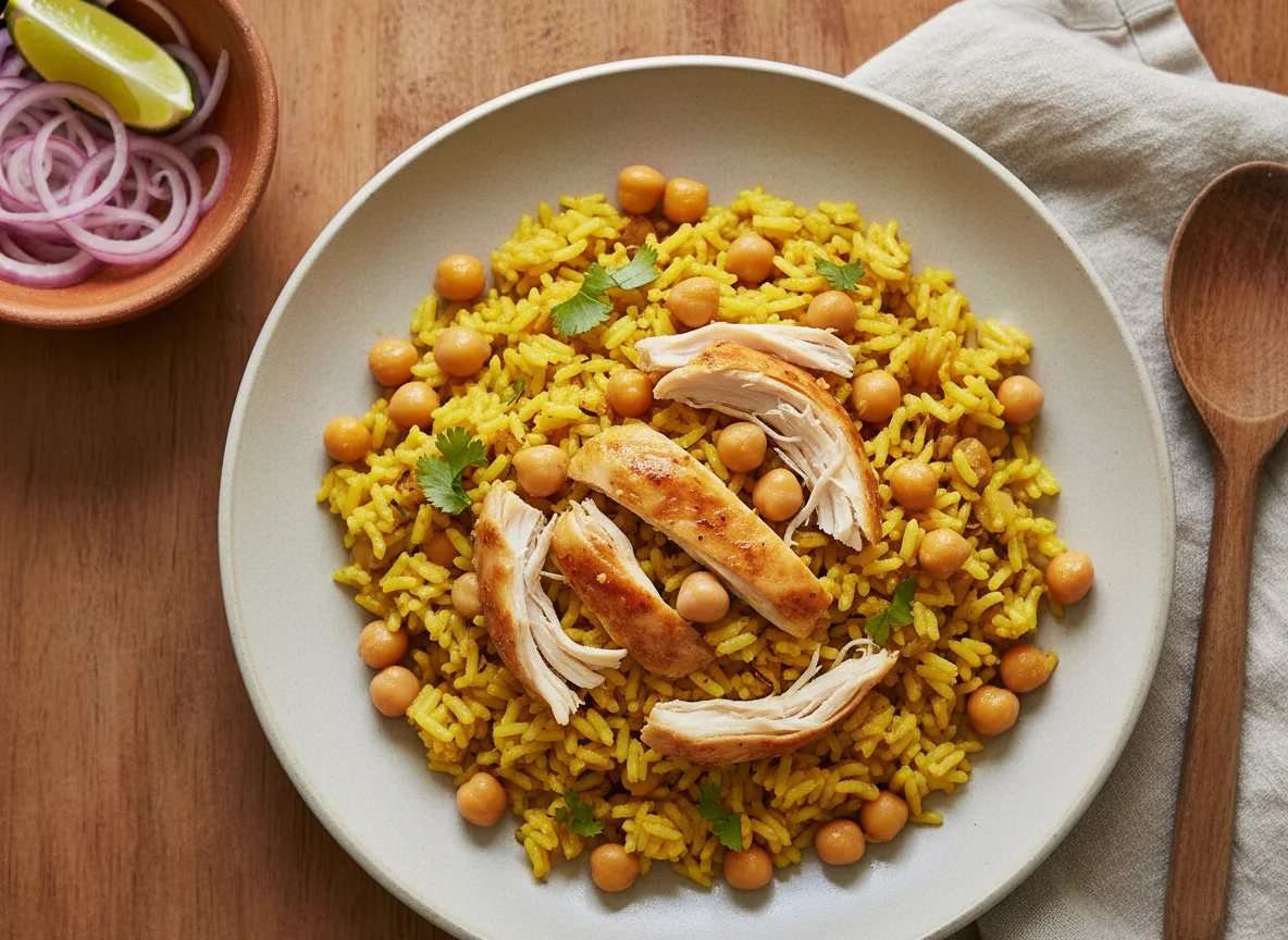 Chicken and Chickpea Rice photo