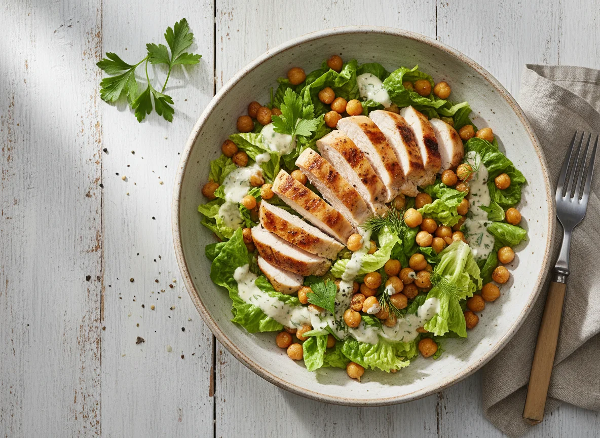 Chicken and Chickpea Salad photo