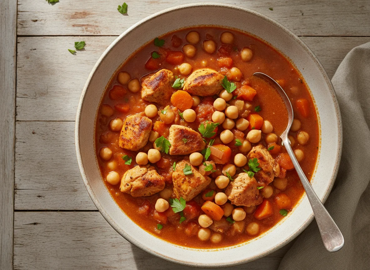 Chicken and Chickpea Stew photo