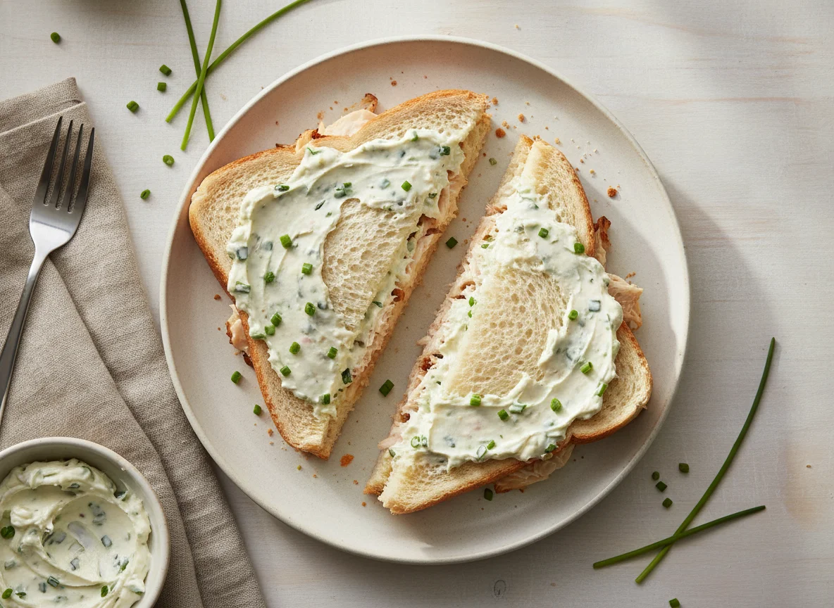 Chicken and Cream Cheese Sandwich photo
