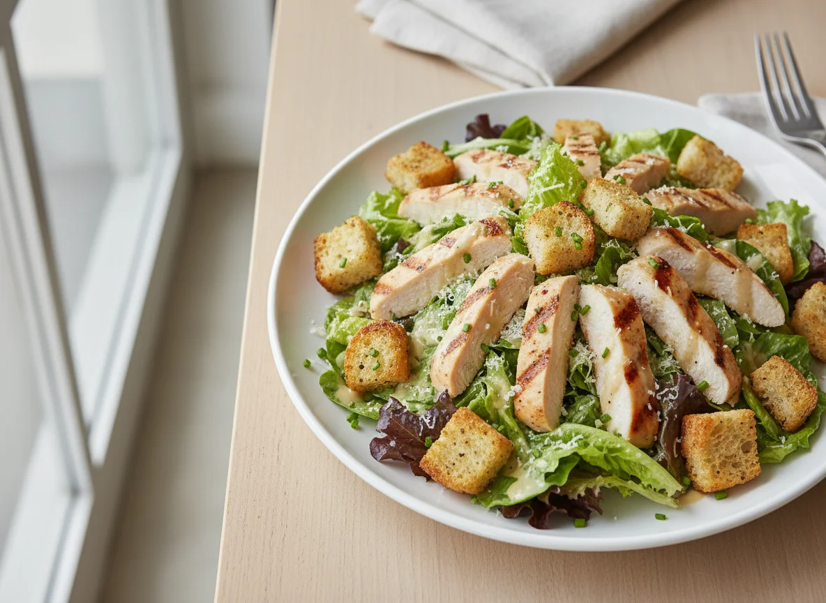 Chicken and Crouton Salad photo