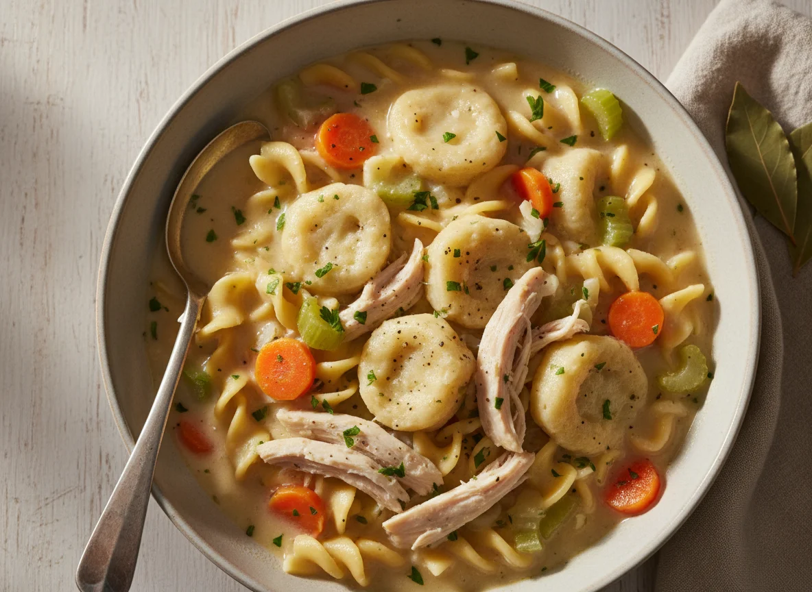 Chicken and Dumpling Soup photo