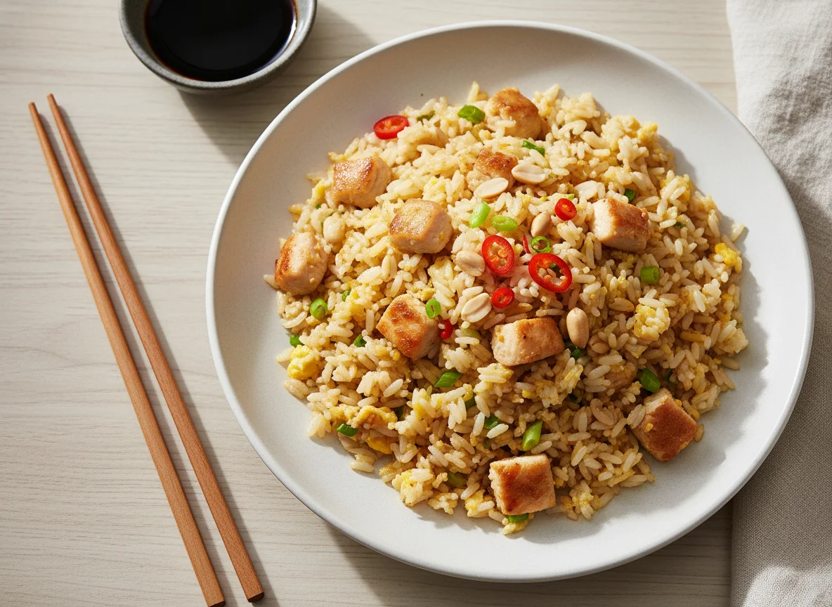 Chicken and Egg Fried Rice photo