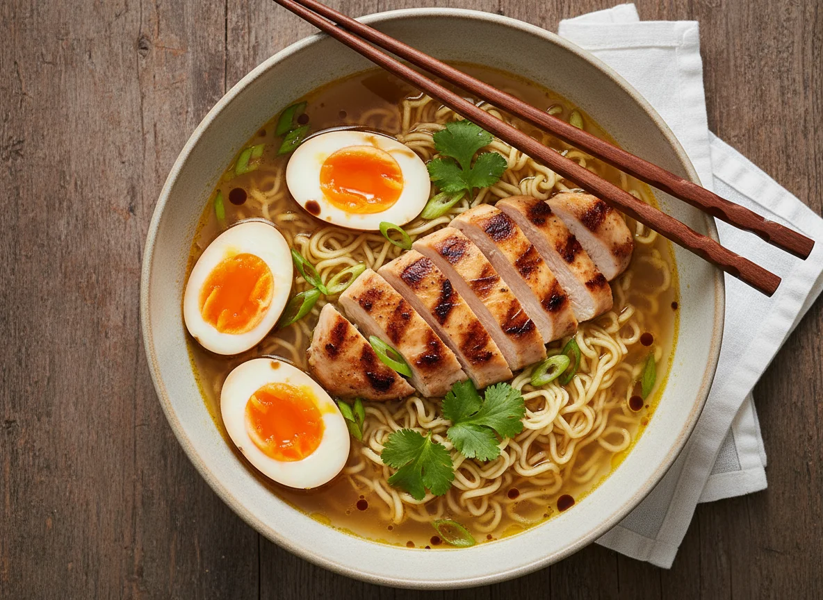 Chicken and Egg Noodle Soup photo