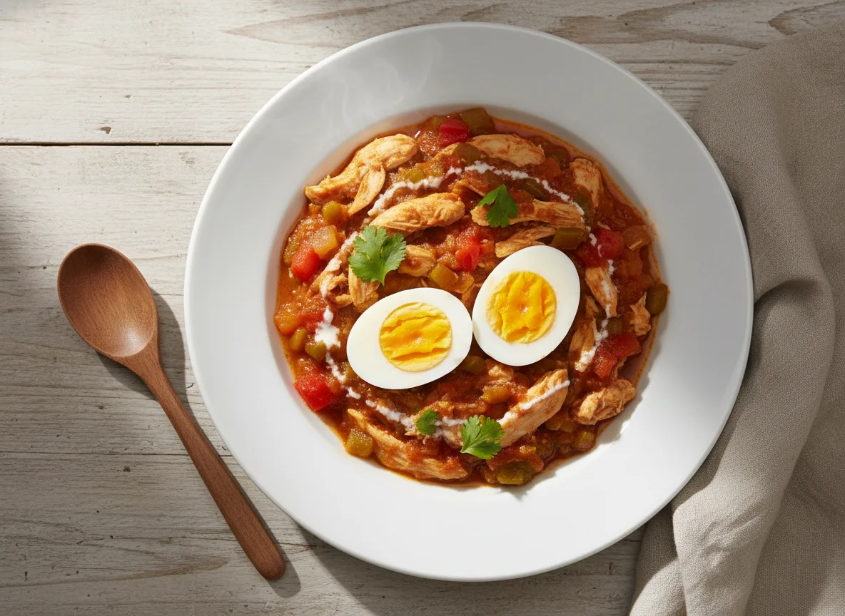 Chicken and Egg Stew photo