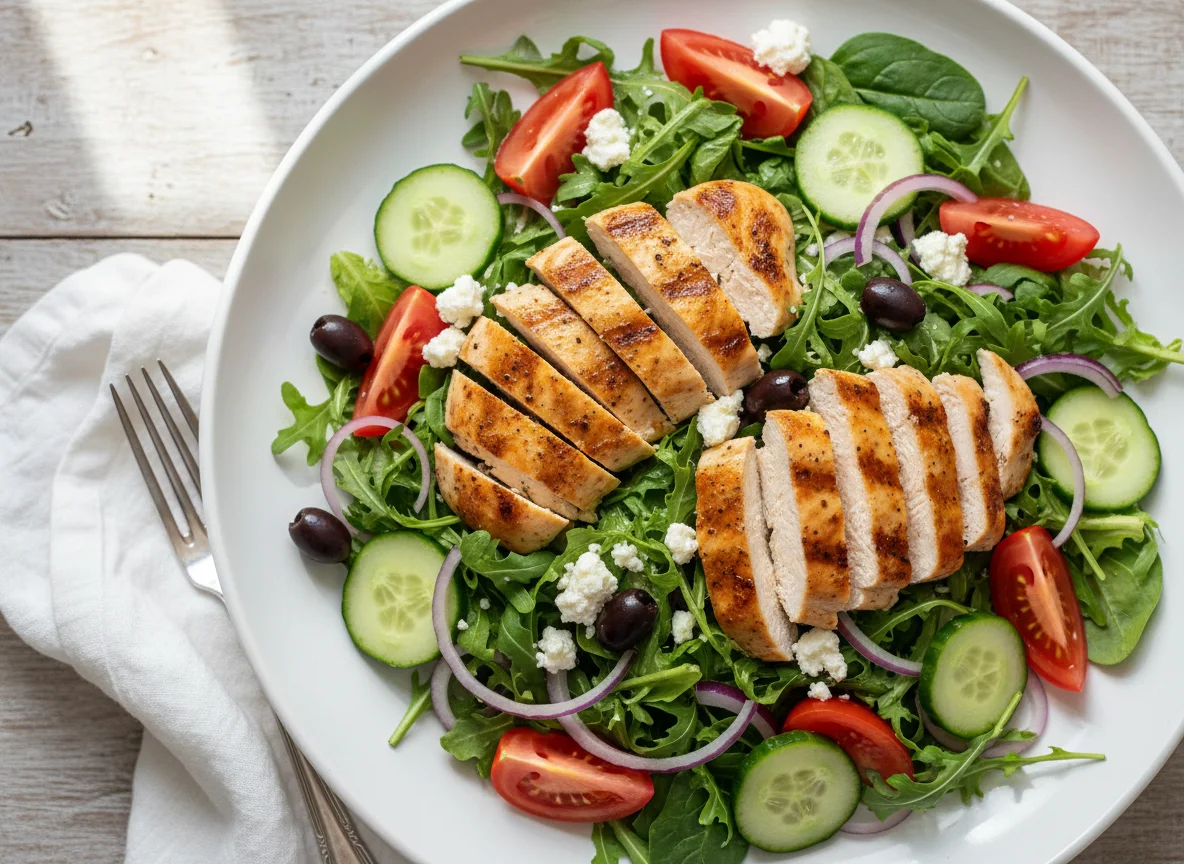 Chicken and Feta Salad photo