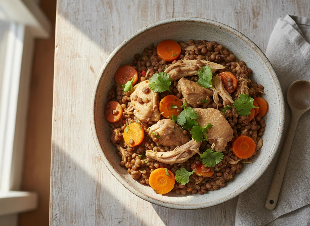 Chicken and Lentil Stew photo