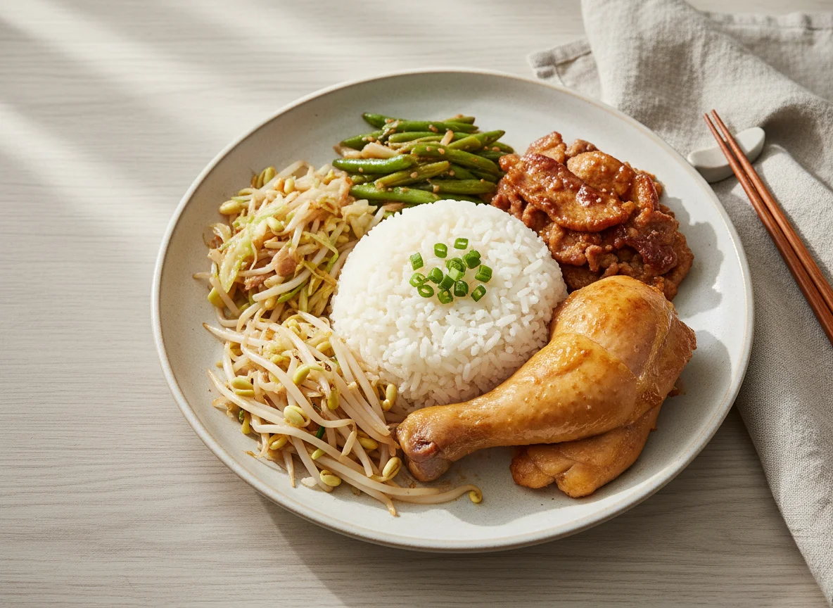 Chicken and Mixed Vegetable Rice photo