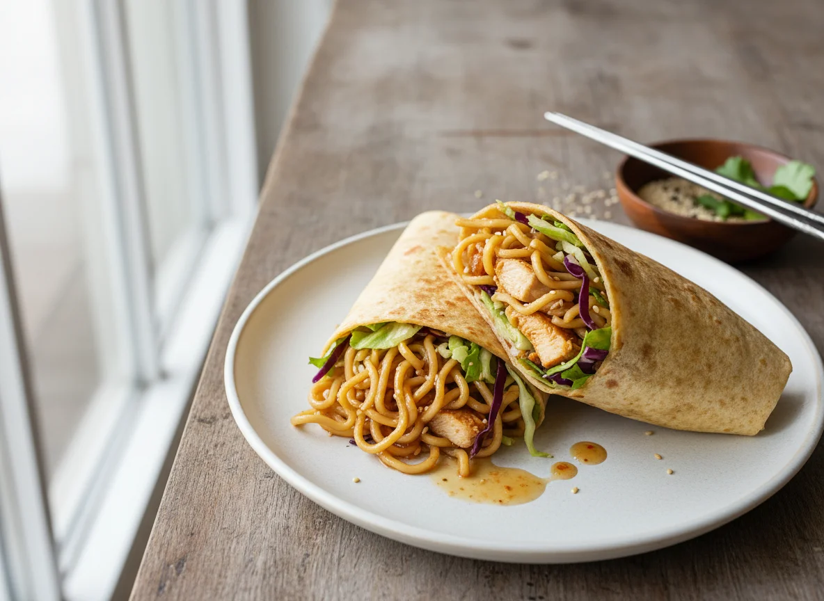 Chicken and Noodle Wrap photo